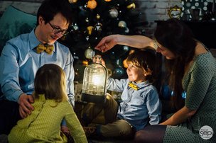 Берлин: рождественская фотосессия для больших и маленьких волшебников