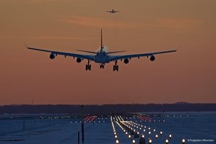 Lichterfahrten 2016. Огни аэропорта Мюнхена