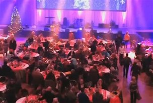 Благотворительный ужин для немецких бездомных