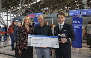 «Аэрофлот» приветствует своего пятисоттысячного пассажира