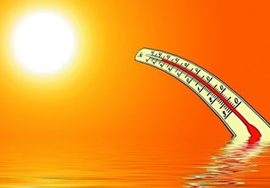 Жара в городе рекордная