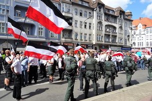 Антифашисты прогнали неонацистов из Шпандау