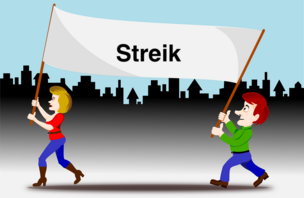 Забастовки 13 и 15 февраля в Берлине