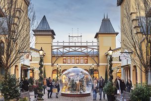 Роскошный новогодний шопинг в Wertheim Village