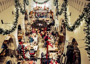 Новый год в баварском ресторане Donisl