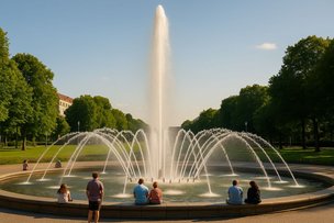 ЖИВОТВОРНЫЕ ФОНТАНЫ БЕРЛИНА