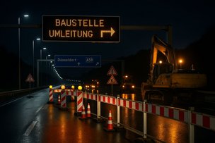A59 в Дюссельдорфе закроют на 8 месяцев