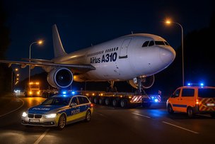 Необычная перевозка: Airbus A310 из Ганновера отправится в Serengeti-Park