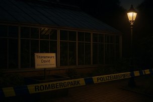 Кража титановроза «David» из ботанического сада Дортмунда