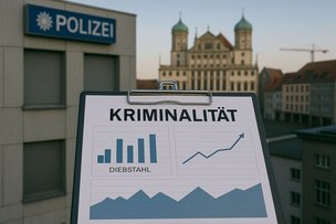 Аугсбург — город с самым высоким уровнем краж в регионе
