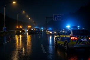 ДТП на трассе A52 под Эссеном — движение перекрыто на несколько часов