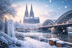 Frost und Schnee in Köln und NRW zum Jahreswechsel erwartet