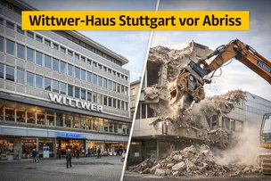 В центре Штутгарта планируют снести Wittwer-Haus