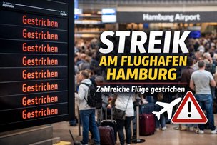 Забастовка в аэропорту Гамбурга: массовые отмены рейсов