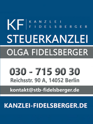 Ольга Фидельсбергер - русскоговорящий аккредитованный налоговый советник в Берлине