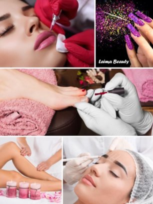 Laima Beauty salon in Berlin Charlottenburg and Spandau