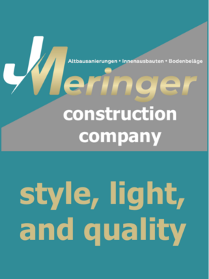 Meringer Bau – Style, Light and Quality in Construction and Renovation in Augsburg
