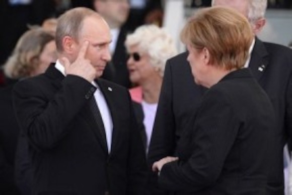 Путин, Меркель и Олланд обсудили ситуацию в Украине и газовые вопросы