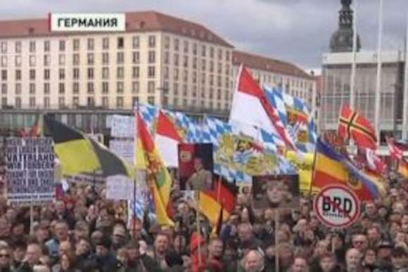 Дрезден: протесты с новой силой