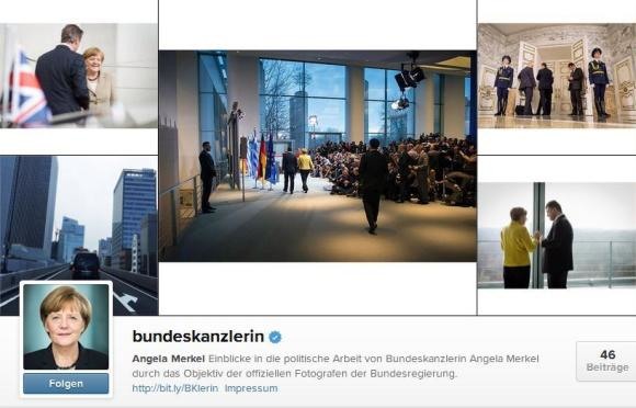 Ангела Меркель в Instagram