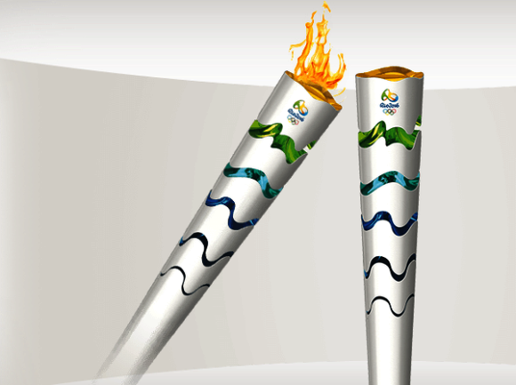 Олимпиада 2016: Бразилия показала дизайн факела