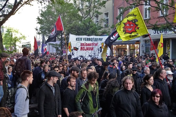Первомай в Берлине: «революция» продолжается…