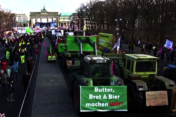Необычное начало «Зеленой недели» в Берлине