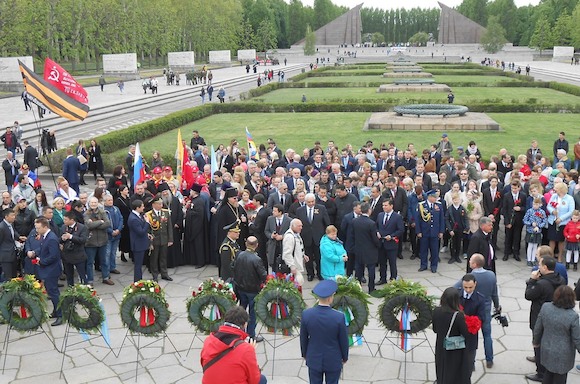 Празднование 74-ой годовщины Победы в Берлине