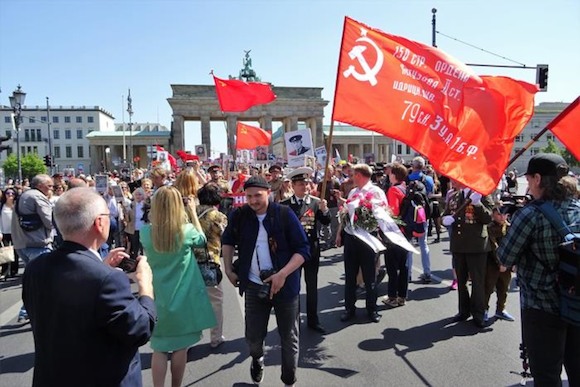 Праздничные массовые мероприятия в Берлине в День Победы 9 мая