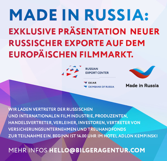 Präsentation in Berlin: Russische Produzenten stellen Ihre neuen Filmen vor