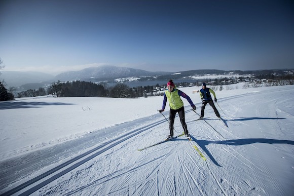 Рай для лыжников и сноубордистов. И воздушные шары над озером Tegernsee