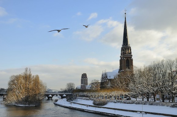 Зима во Франкфурте-на-Майне 2020:  музыкальный фейерверк, Ван Гог и франкфуртские колбаски