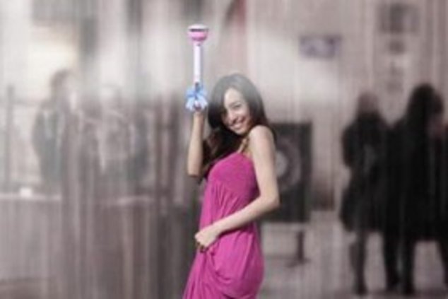 Air umbrella: зонт-невидимка