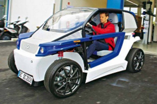 Немецкие инженеры распечатали электромобиль