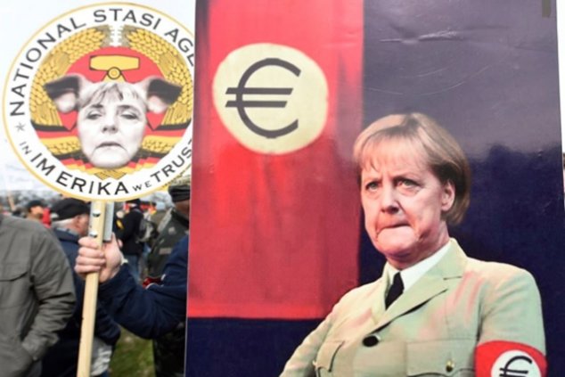 Дрезден: протесты продолжаются