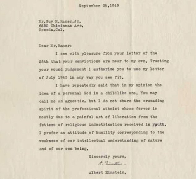 Письма Эйнштейна продадут за 1 млн евро