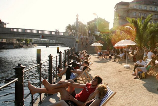 Берлин: пляжи для тех, кто не хочет далеко идти 