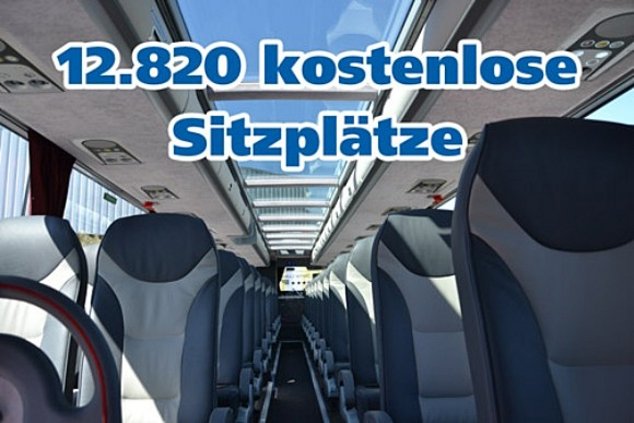 DeinBus раздает бесплатные билеты