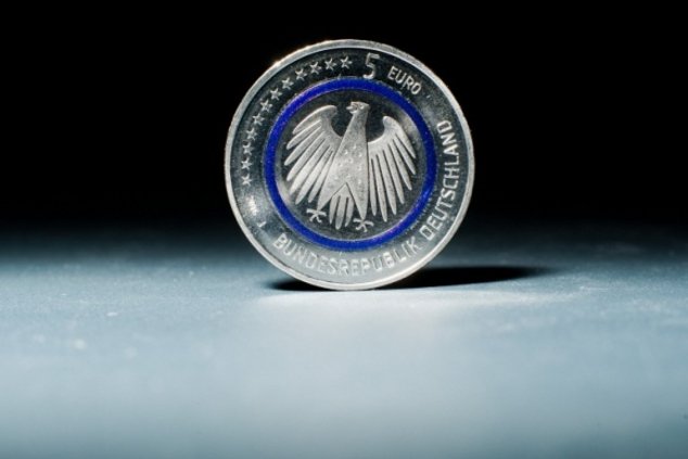 Монета 5 евро появилась в Германии