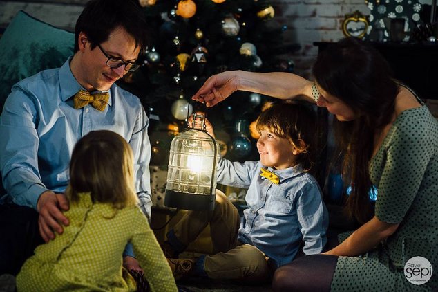 Берлин: рождественская фотосессия для больших и маленьких волшебников