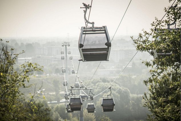 В Берлине появится канатная дорога