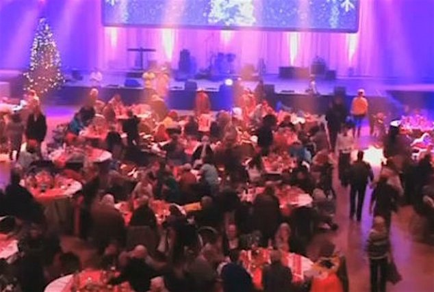 Благотворительный ужин для немецких бездомных