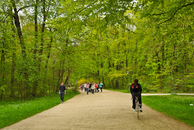 В Английский Сад на трамвае