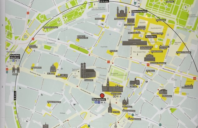 Как не заблудиться в центре Мюнхена