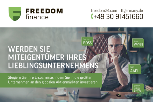 «Фридом Финанс» нашел, что предложить инвесторам в Германии