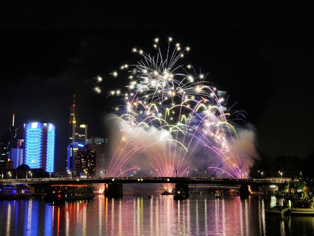 Новый год на немецком Манхэттене