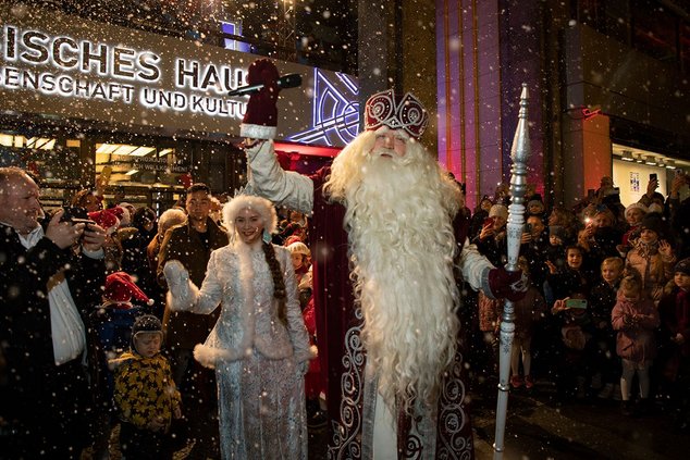 Русский Дед Мороз в Берлине