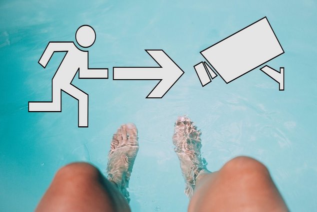 Система видео наблюдения в бассейнах