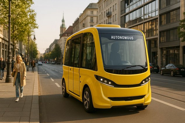 Автономные микроавтобусы BVG выходят на улицы Берлина