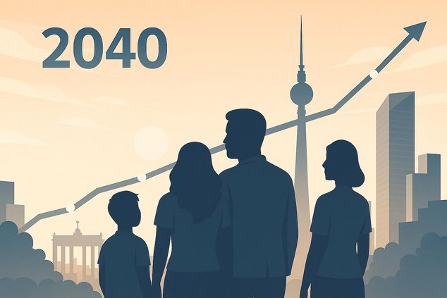 Актуальный прогноз населения Берлина до 2040 года